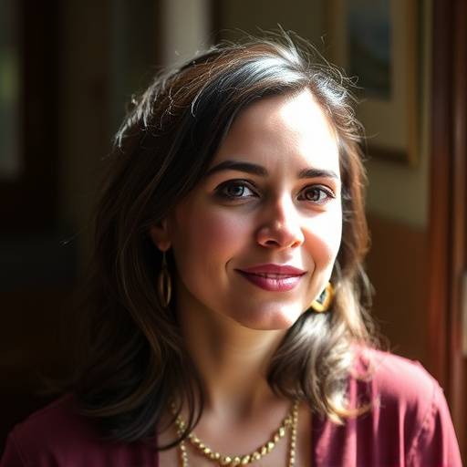 Foto de Juliana Pereira, coordenadora de projetos da Vozes Brasileiras.